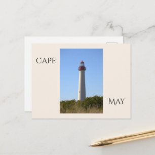 Carte postale du phare de Cape May