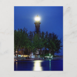 Carte postale du phare de Hillsboro