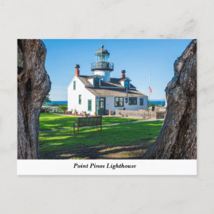 Carte postale du phare de Point Pinos