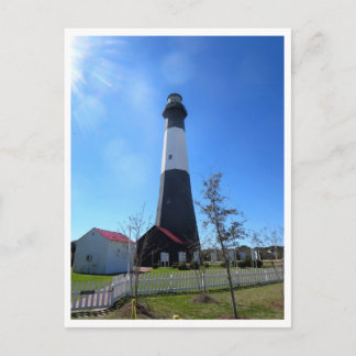 Carte postale du phare Tybee