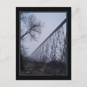 Carte postale du pont de haut niveau