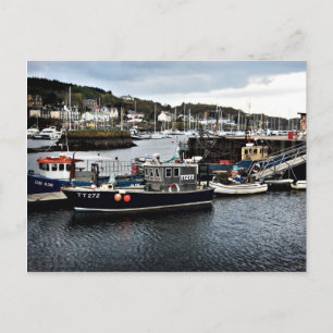 Carte postale du port de Tarbert