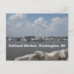 Carte postale du port national