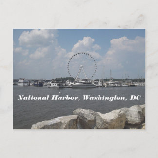 Carte postale du port national