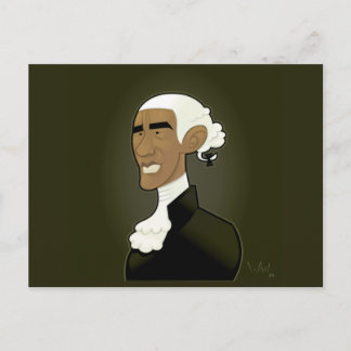 Carte postale du président Obama