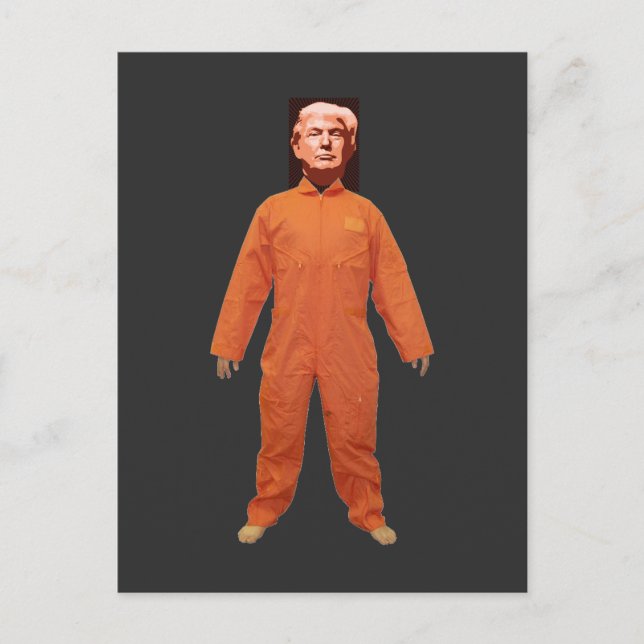 Carte postale du prisonnier Trump (Devant)