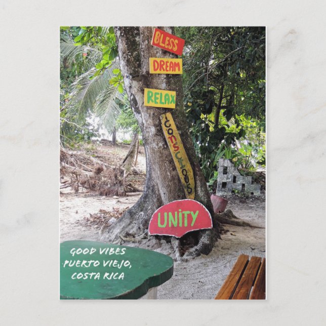 Carte postale du restaurant Good Vibes Rasta (Devant)