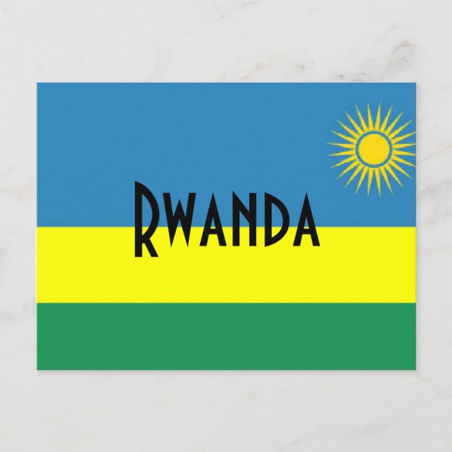 Carte postale du Rwanda (Devant)