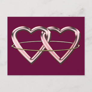 Carte postale du symbole du mariage païen