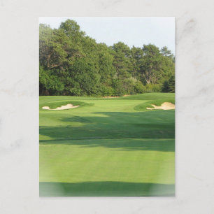 Carte postale du terrain de golf