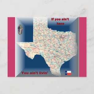 Carte postale du Texas
