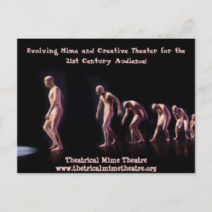 Carte postale du théâtre Mime Theatre