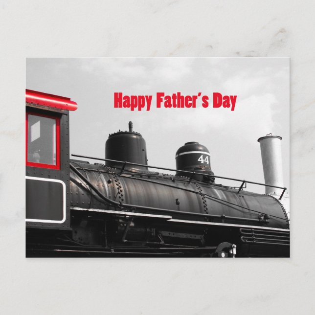 Carte postale du train de Fêtes des pères (Devant)