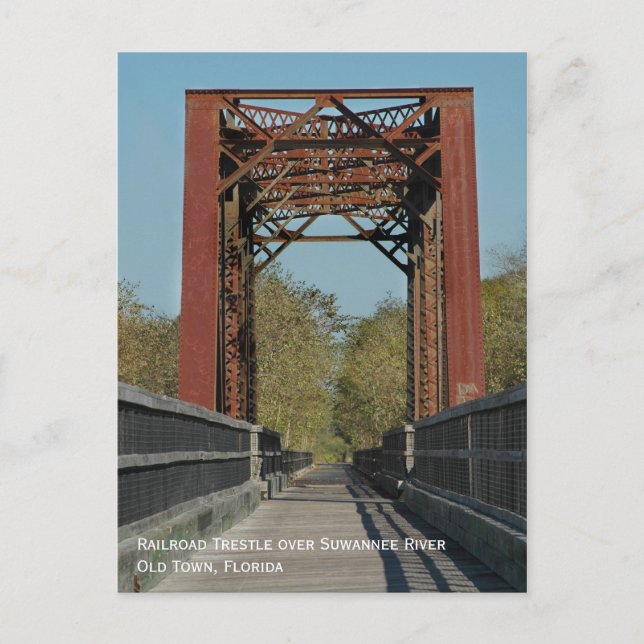 Carte postale du trèfle ferroviaire (Devant)