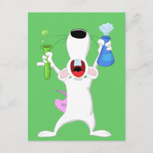Carte postale du tube de test