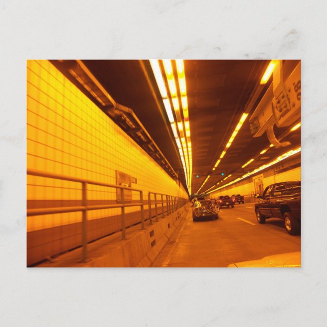 Carte postale du tunnel TED WILLIAMS (Devant)