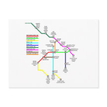 Carte postale du vélo Fort Collins