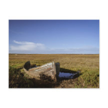 Carte postale du vieux bateau North Norfolk