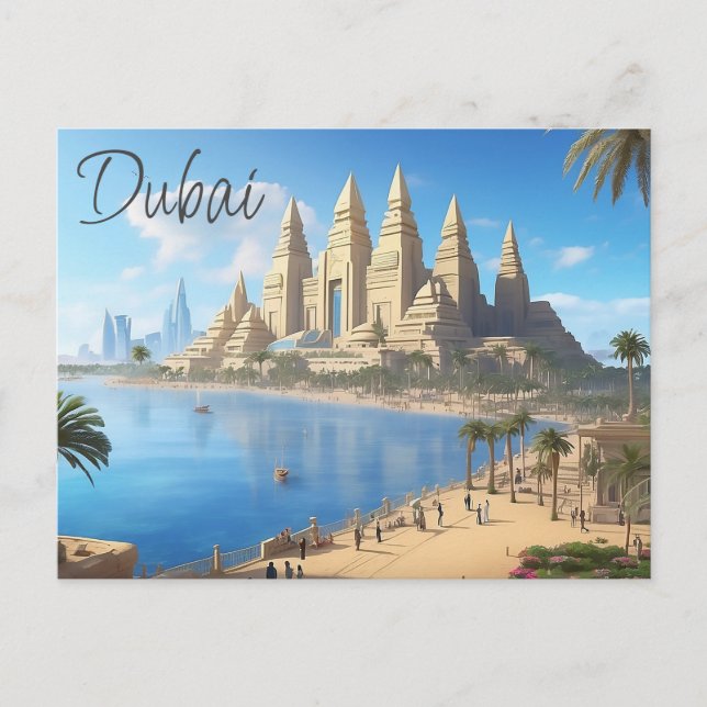 Carte postale Dubai (Devant)