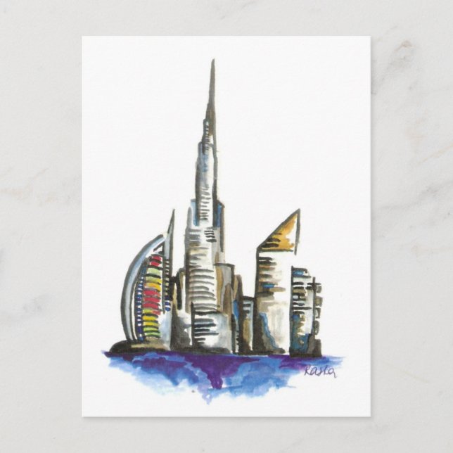 Carte Postale dubaï (Devant)