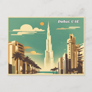 Carte Postale Dubaï, Émirats arabes unis