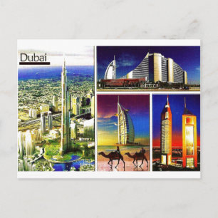 Carte Postale DUBAI Postcard@MojiAOkubule