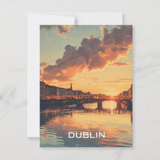 Carte Postale Dublin