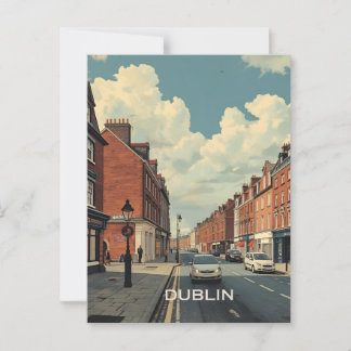 Carte Postale Dublin