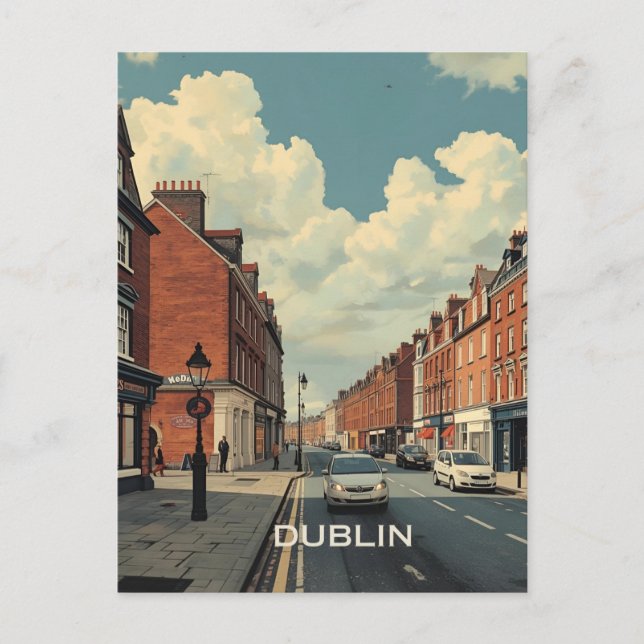 Carte Postale Dublin (Devant)