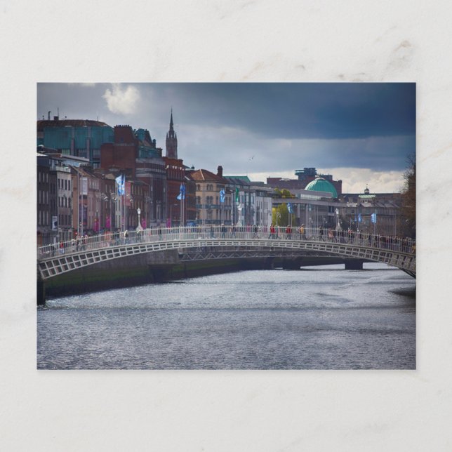 Carte postale Dublin (Devant)