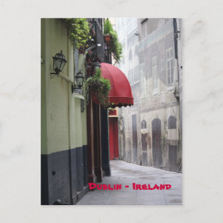 Carte Postale Dublin Alley