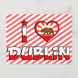 Carte Postale Dublin, Californie