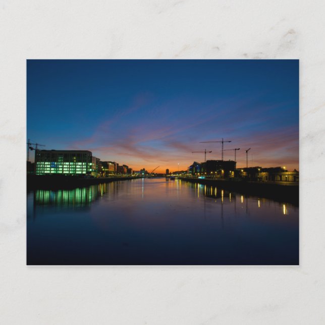Carte Postale Dublin Dusk (Devant)