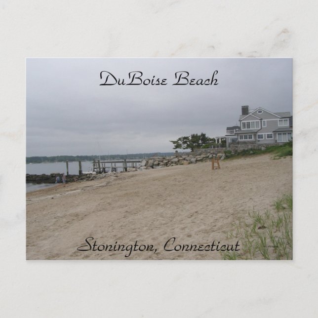 Carte Postale DuBoise Beach, Ct (Devant)