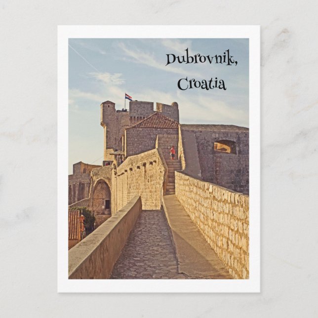 Carte Postale Dubrovnik, Croatie (Devant)