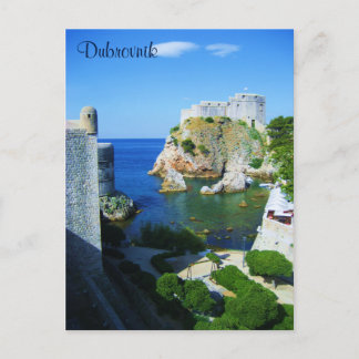 Carte postale Dubrovnik Croatie