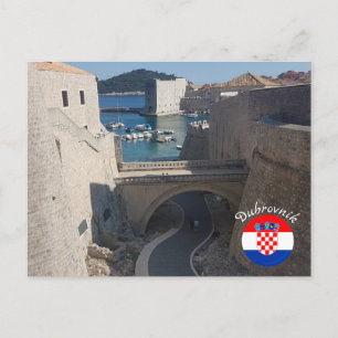 Carte Postale Dubrovnik   Croatie   Hrvatska   Mer Adriatique