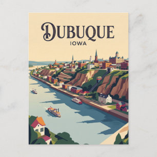 Carte Postale Dubuque États-Unis