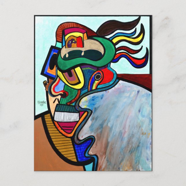 Carte Postale "Duc de Dane" par Ruchell Alexander (Devant)