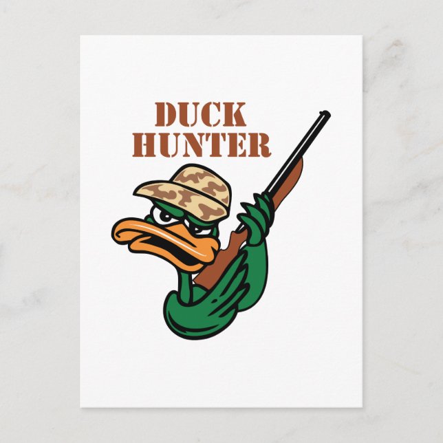 CARTE POSTALE DUCK HUNTER (Devant)