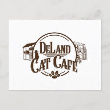 Carte postale DuLand Cat Cafe