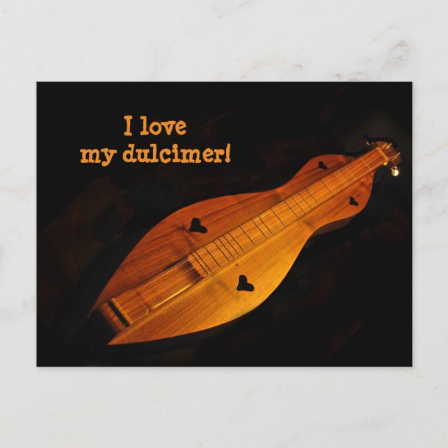 Carte postale Dulcimer (Devant)