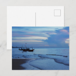 Carte postale d'un appartement moderne avec vue su
