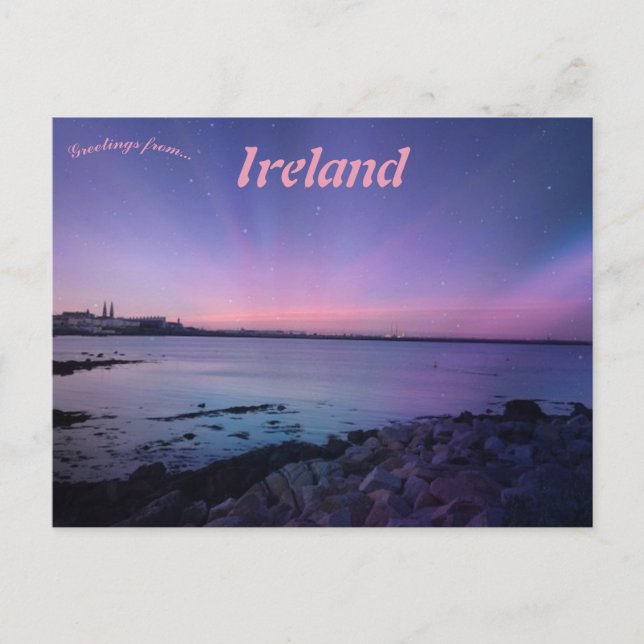 Carte Postale Dún Laoghaire Comté de Dublin Irlande (Devant)