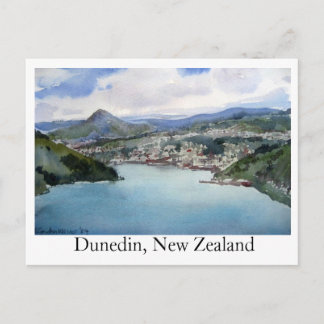 Carte postale Dunedin, Nouvelle-Zélande