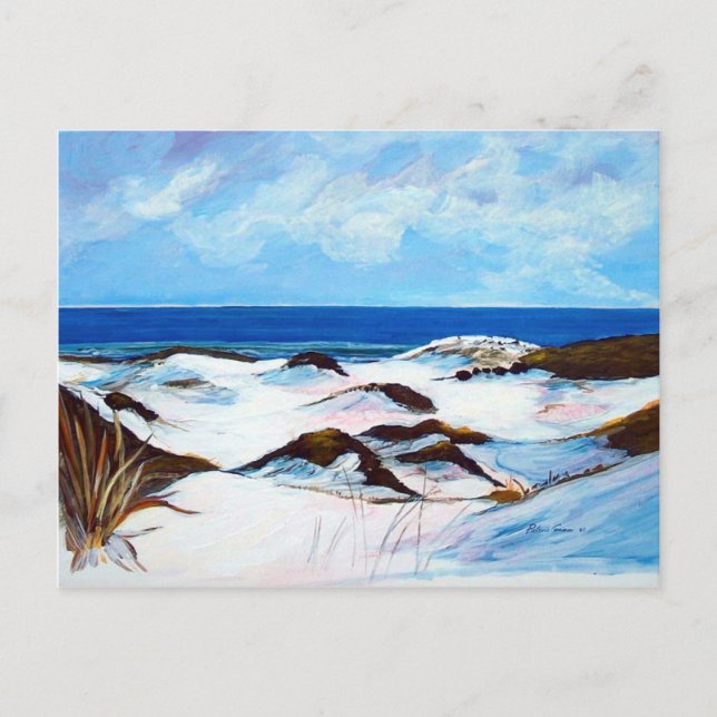 Carte Postale Dunes de Grayton par Patricia Cameron (Devant)