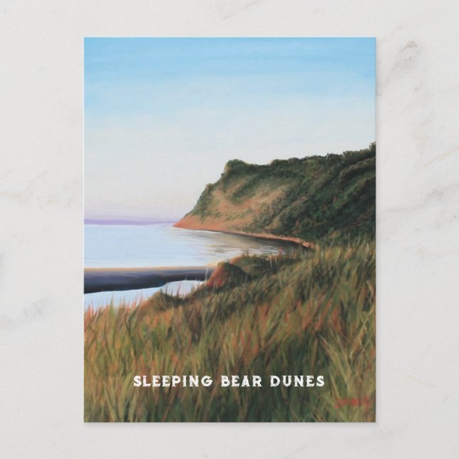 Carte postale Dunes de l'ours couché (Devant)