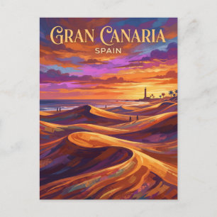 Carte Postale Dunes de Maspalomas Espagne