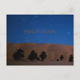 Carte Postale Dunes de sable d'Azoueiga, Mauritanie