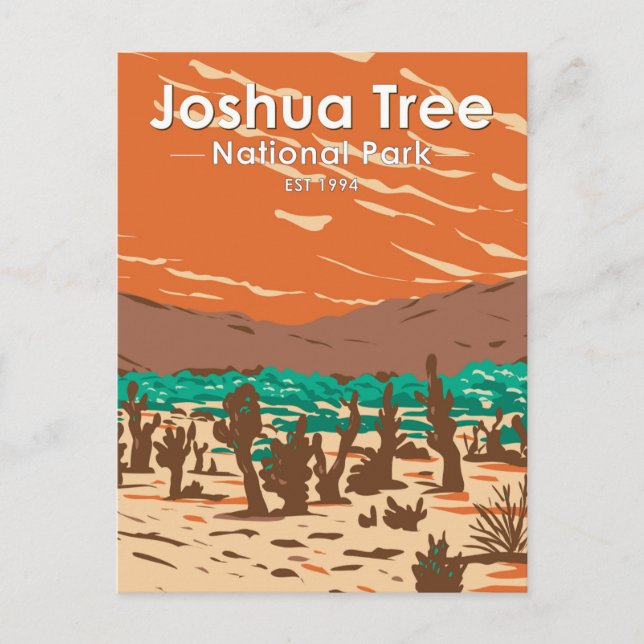 Carte Postale Dunes de sable de Joshua Tree National Park Turkey (Devant)